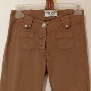 Rare🔥Vintage Hard Tail Button Fly Capri Pants wom